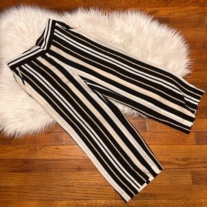 LOFT XS Petite wide leg cropped pants